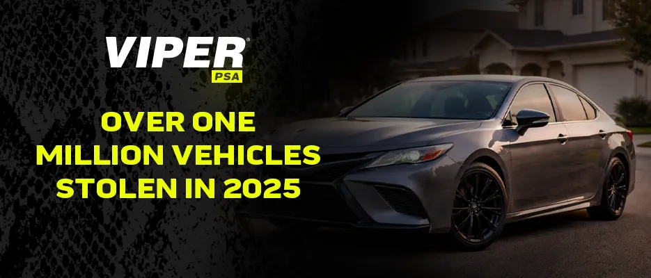 Over a million vehicles vanish annually.