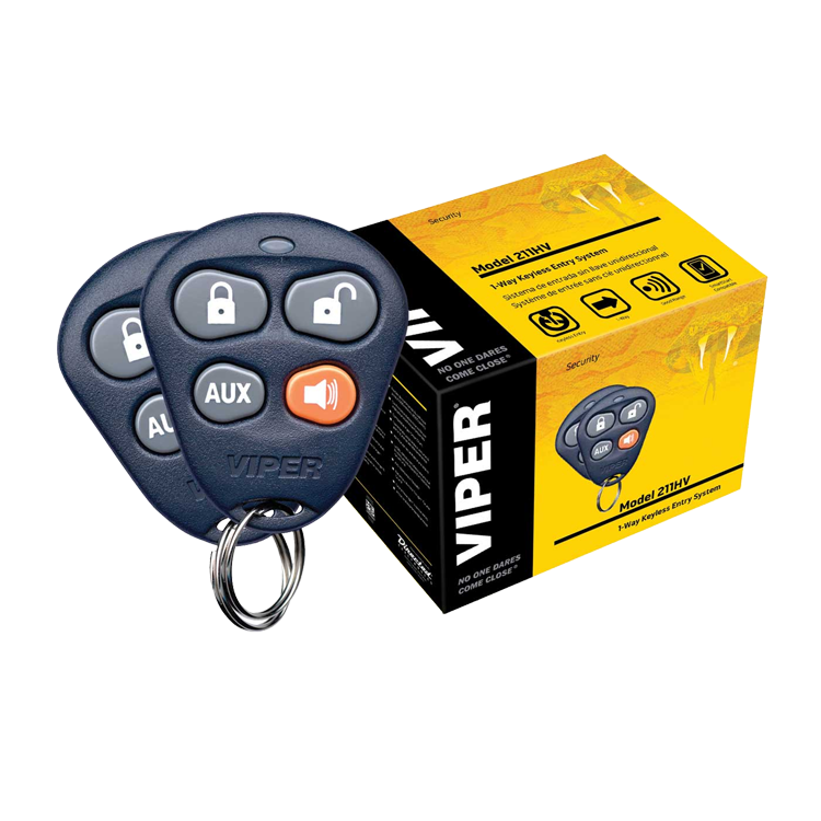 211HV VIPER 412V 1 Way Car Keyless Entry Central Locking System Supply Only 