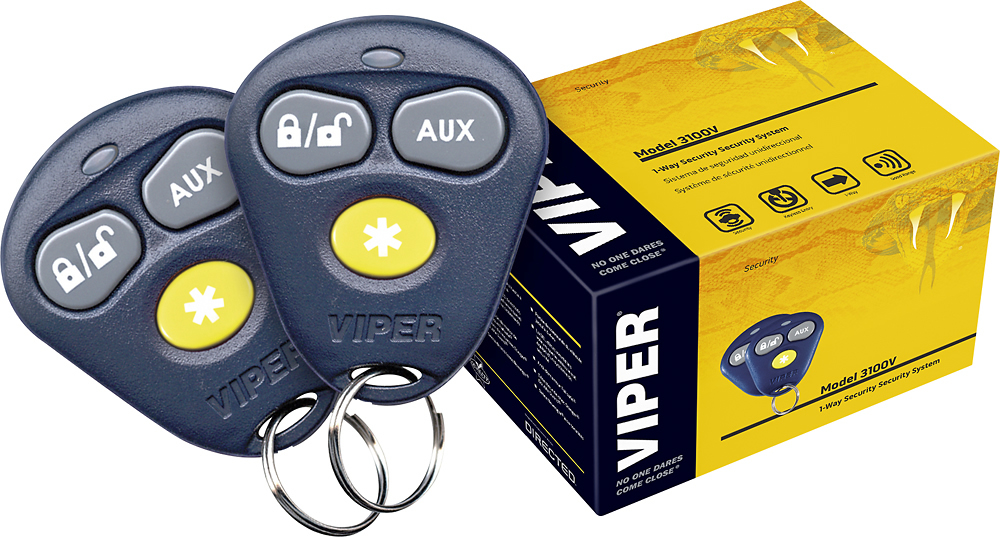 Viper 3100VU by Clifford Car Alarm and Immobiliser with Shock and Ultrasonics 