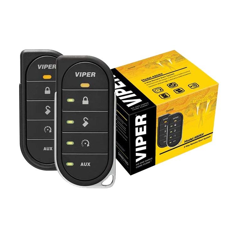 2-Way Remote for Viper Remote Start Systems Black Viper 